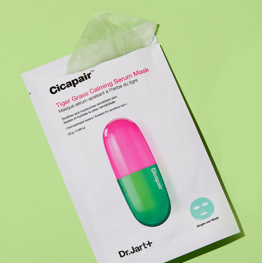 [Dr.Jart+] Cicapair Tiger Grass Calming Serum Mask 1ea 25g